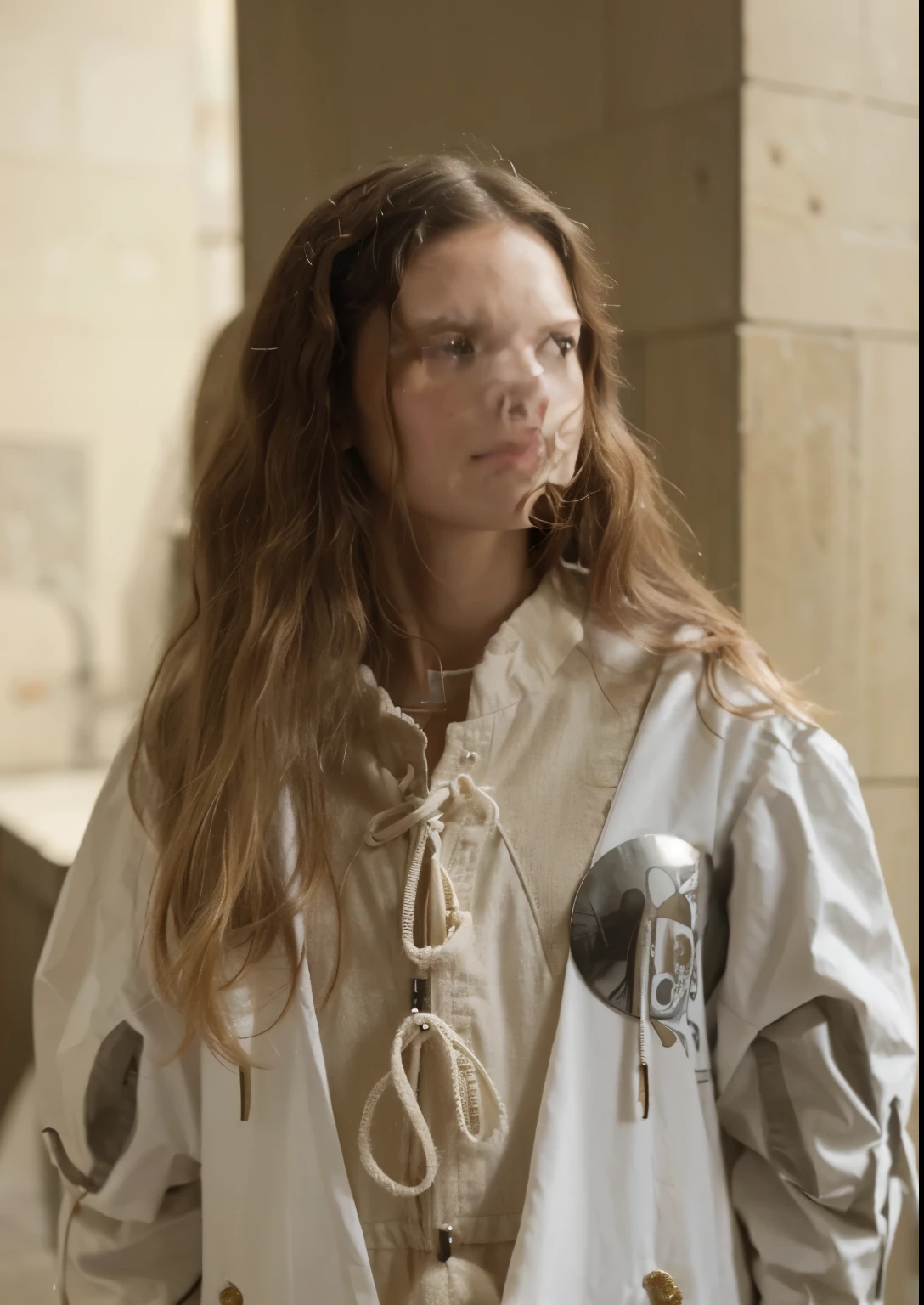 Straigthening of her hair. I want her hair very thin and straight. I want straightening totally