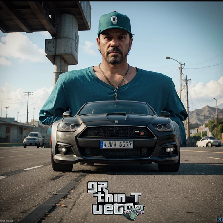 Genera un logo estilo pantalla de carga GTA SA para mi canal de youtube