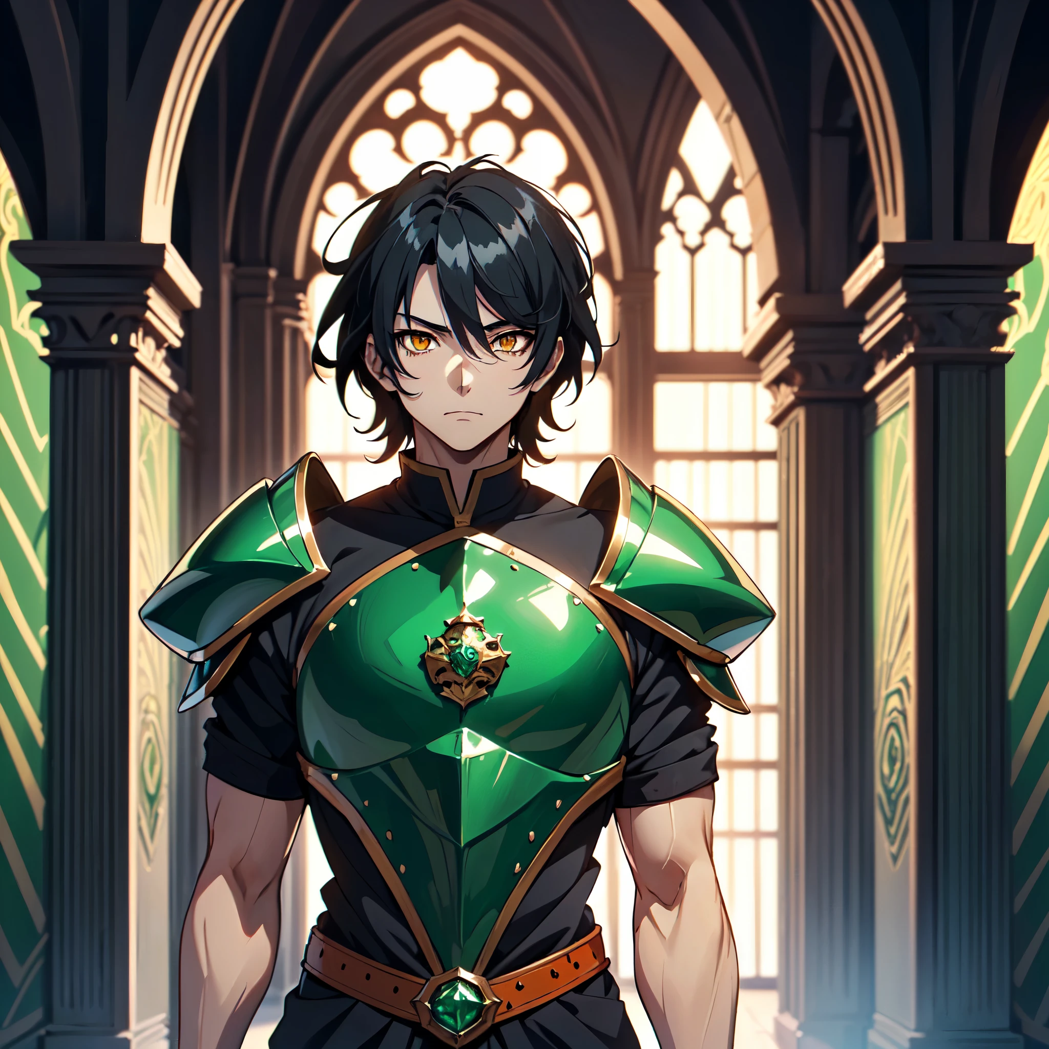 128K Ultra High Definition,
128K Ultra High Quality,
128K Ultra High Resolution,
Best Definition,
Best Quality,
Best Resolution,
Perfectly Detailed,
Perfectly Designed,
Extremely Detailed,
Extremely Designed,
Hyper Detailed,
Hyper Definition,
Hyper Quality,
Hyper Resolution,
Masterpiece,
(((Anime))),
Body Shot,
(((Boy))),
Handsome,
Muscular Body,
(((Black Mid Hair))),
(((Orange Eyes))),
(((Hyper Detailed & Perfectly Designed With Ultra High Quality Green Emerald Warlord Armor))),
(((Inside Of Medieval Royal Palace Background Scenery))),
