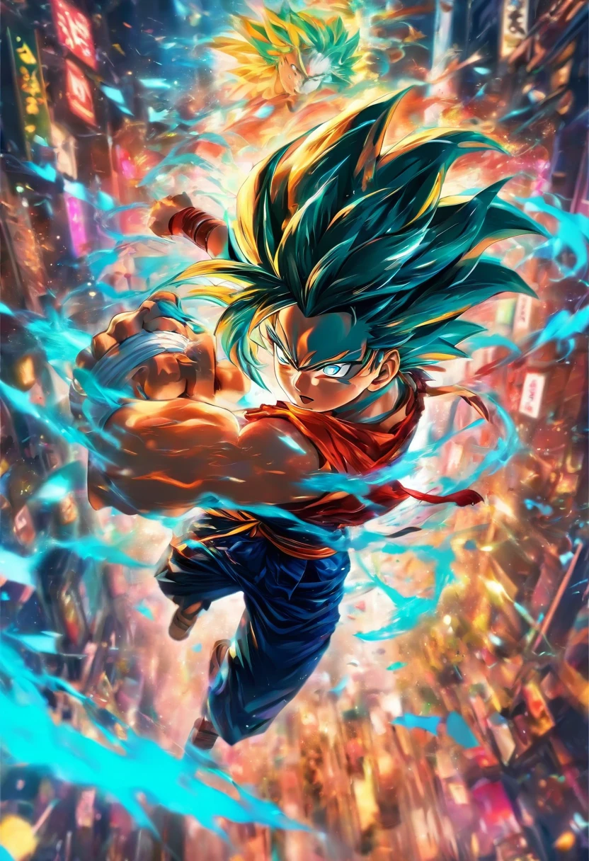 best quality,Japanese cartoons,merge,rich and colorful,bright colors,illustration,Art style,fantasy,actual,(masterpiece), (photo_(Moderate):1.0),Smooth,sharp focus,(male:1.1)