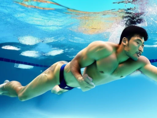 Full body image of a Japanese man、Japanese male swimming team member collapses.、Japanese lifesaver man attacked、Japanese male university student playing water polo is attacked、tanned shaved man、muscular man、A young Japanese man was killed by being submerged in a bathtub.、Japanese man in swimsuit dead at the bottom of the pool、A man dies wearing a skin-tight black Speedo swimsuit、A young man pretends to be dead with his eyes open、A young man sinking with his mouth open、Man lying on his back、A man with a surprised expression、A man with a sad expression、strangled man、man suffocating、Full body image of a man submerged in water、A man participating in a swimming competition、Competitive swimming men、Swimming school man killed、Male swimming instructor killed、one man、A man wearing nothing on his upper body、man pretending to be murdered、male actor playing a corpse、A man who plays the role of being killed underwater、Suspense drama、mystery drama、underwater perspective、perspective from below、A young man opens his eyes and plays the role of a corpse..、I can see the whole body、facing forward