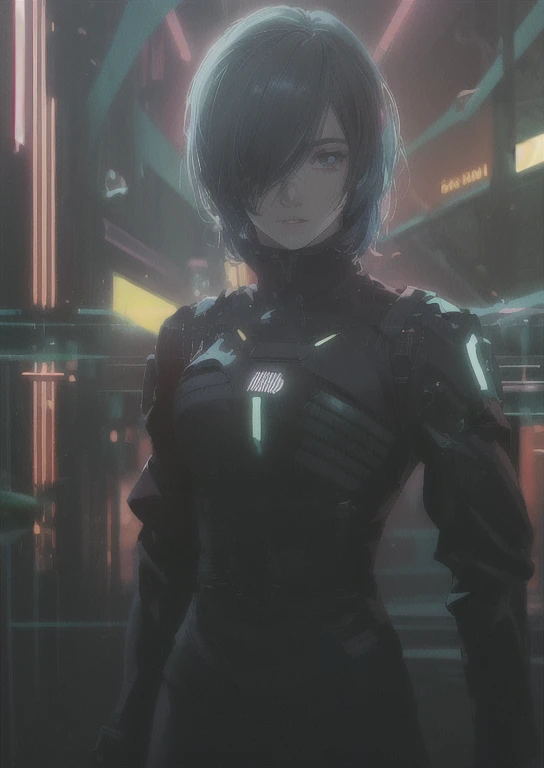 ((La mejor calidad)), ((obra maestra)), (muy detallado:1.3), ...............................................................................................................................................3D, Beautiful (cyberpunk:1.3) Mujer hacker, peinado corto,pelo corto, Volver al visor, cabello grueso, Terminal de ordenador operativo, Pantalla montada en la cabeza, computer server, Pantalla LCD, fiber optic cable, Logotipo de la empresa, HDR (High Dymanic Range), Trazado de rayos, NVIDIA RTX, Super resolution, Irreal 5, Subsoil Scatter, Textura PBR, Post-procesamiento, Anisotropic filtering, profundidad de campo, maximum sharpness and sharpness, Texturas multicapa, Albedo y Highlight Maps, Sombreado de superficies, Accurate simulation of light-material interactions, proporciones perfectas, Renderizado de octanaje, duotone lighting, ISO bajo, balance de blancos, Regla de los tercios, amplia apertura, 8K RAW, efficient sub-pixels, sub-pixel convolution, glow particles, dynamic pose