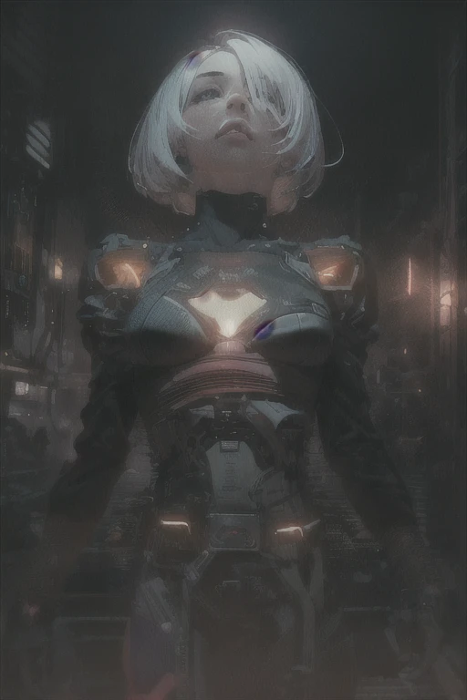 ((La mejor calidad)), ((obra maestra)), (muy detallado:1.3), ...............................................................................................................................................3D, Beautiful (cyberpunk:1.3) Mujer hacker, peinado corto,pelo corto, Volver al visor, cabello grueso, Terminal de ordenador operativo, Pantalla montada en la cabeza, computer server, Pantalla LCD, fiber optic cable, Logotipo de la empresa, HDR (High Dymanic Range), Trazado de rayos, NVIDIA RTX, Super resolution, Irreal 5, Subsoil Scatter, Textura PBR, Post-procesamiento, Anisotropic filtering, profundidad de campo, maximum sharpness and sharpness, Texturas multicapa, Albedo y Highlight Maps, Sombreado de superficies, Accurate simulation of light-material interactions, proporciones perfectas, Renderizado de octanaje, duotone lighting, ISO bajo, balance de blancos, Regla de los tercios, amplia apertura, 8K RAW, efficient sub-pixels, sub-pixel convolution, glow particles, dynamic  pose