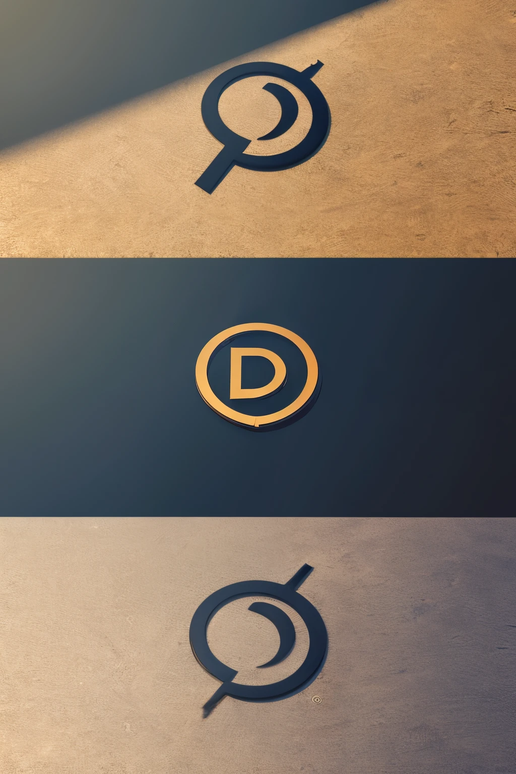 A professional logo for a design company。