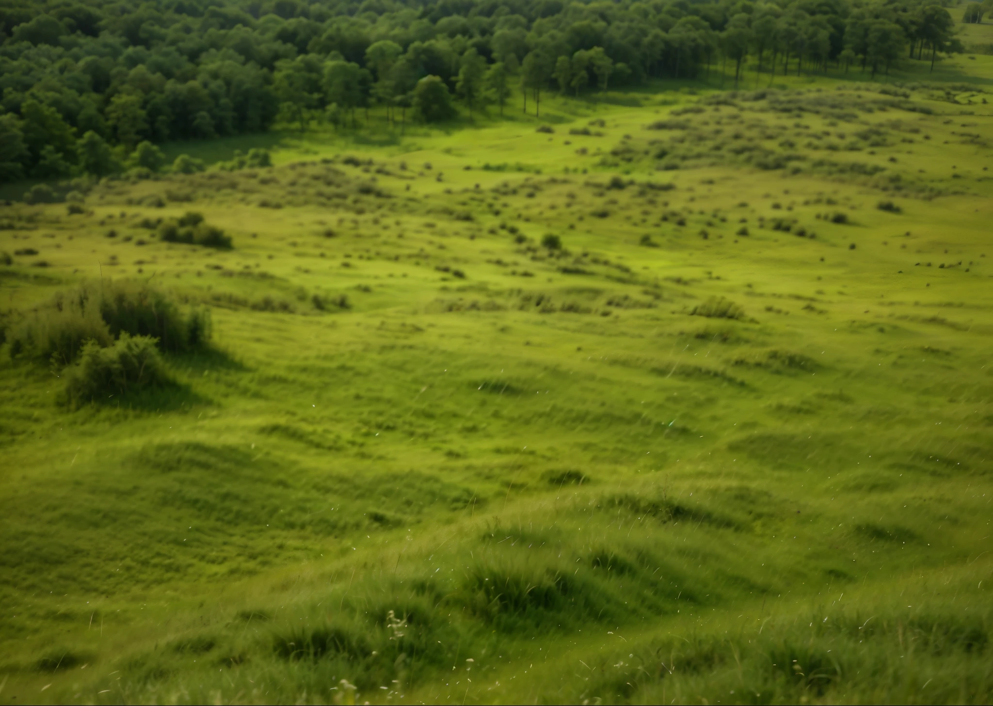 forest，grassland，some grassland。high quality, 4K, Super details，non blurry，clear