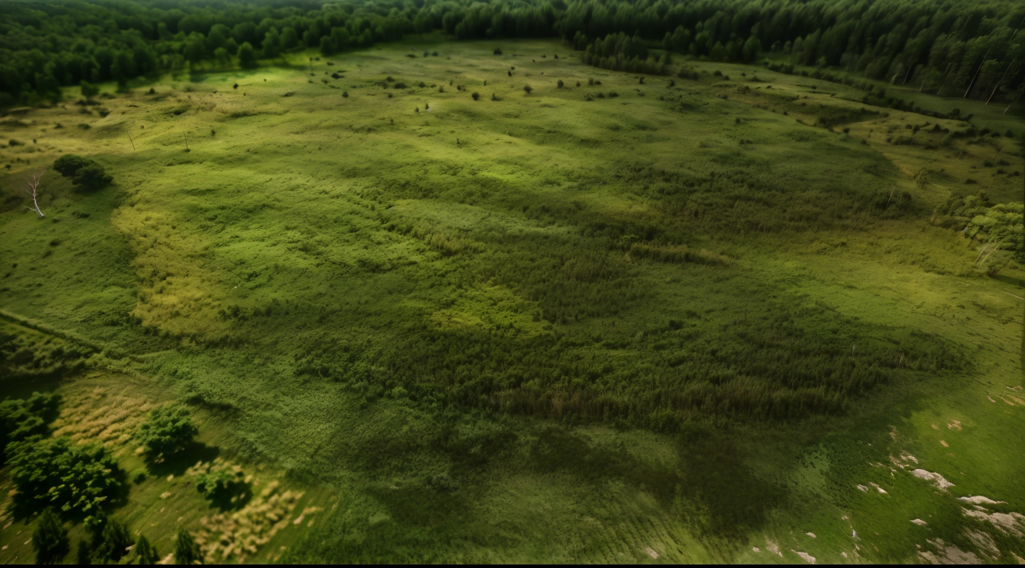Forest on both sides,middle grassland,some grassland。high quality, 4K, Super details