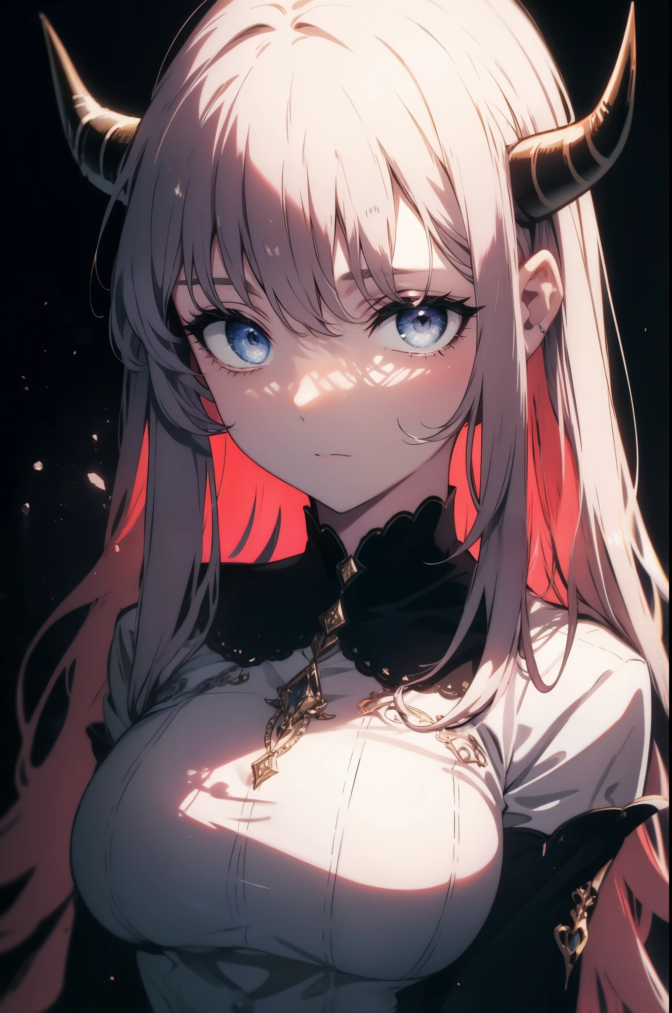 short horns and tail