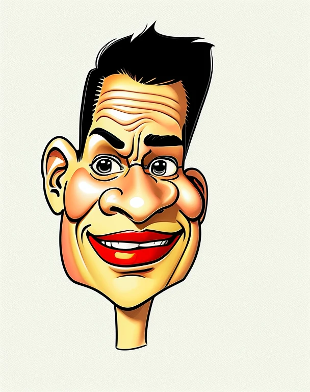 desenho animado de um homem com um grande sorriso no rosto, jim carrey caricatura realism, retrato de desenho animado, caricatura style, caricatura illustration, pintura digital de desenho animado, caricatura, desenho animado de arte digital, arte digital dos desenhos animados, arte de pintura digital dos desenhos animados, em estilo cartoon, cara dos desenhos animados, caricatura!!!, desenho digital, desenhado com photoshop, estilo de arte dos desenhos animados, imagem de desenho animado, caricatura