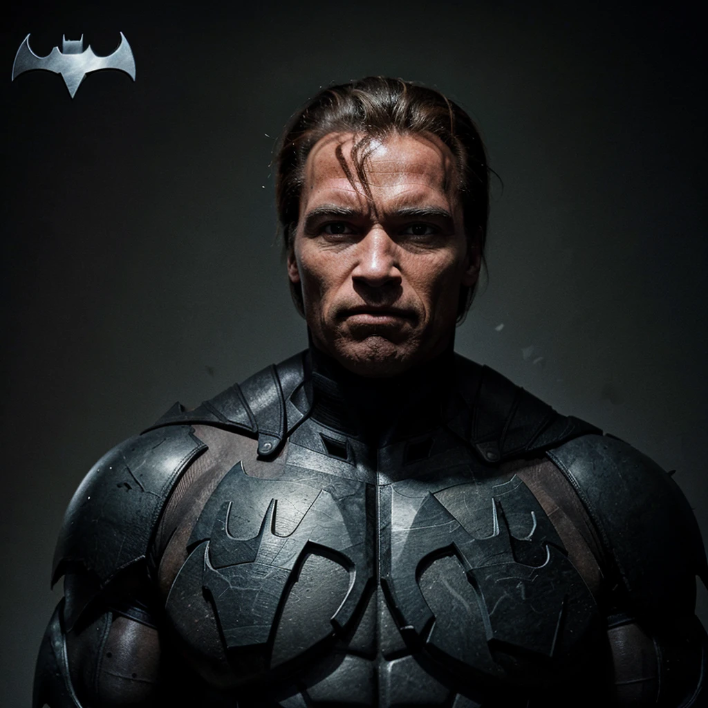Arnold Alois Schwarzenegger, Put on Batman&#39;s armor, No hats.