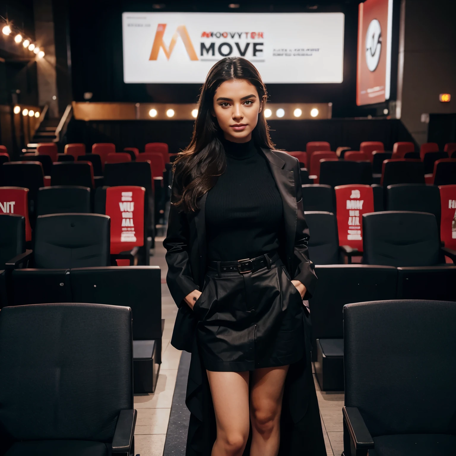 influencer at moviepremier