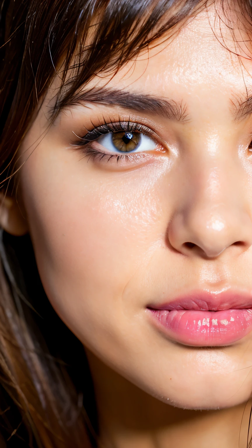 best quality, face focus, soft light, ultra high res, (photorealistic:1.4), RAW photo,
Face feature like mia khalifa, solo, cute, (pupil, lights in the eyes), detailed beautiful face, (),(high resolution detail of human skin texture),
(long hair),
indoor,
Black top,
(portrait)