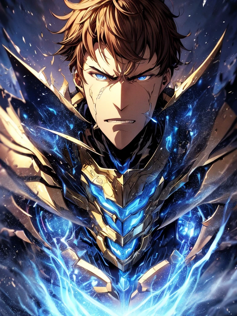 a close up of a person in a suit with a sword, shadowverse style, keqing from genshin impact, beautiful male elf, handsome guy in demon slayer art, thancred waters in style of wlop, key anime art, casimir art, shadowverse character concept, beautiful androgynous prince, zhongli from genshin impact, shadowverse