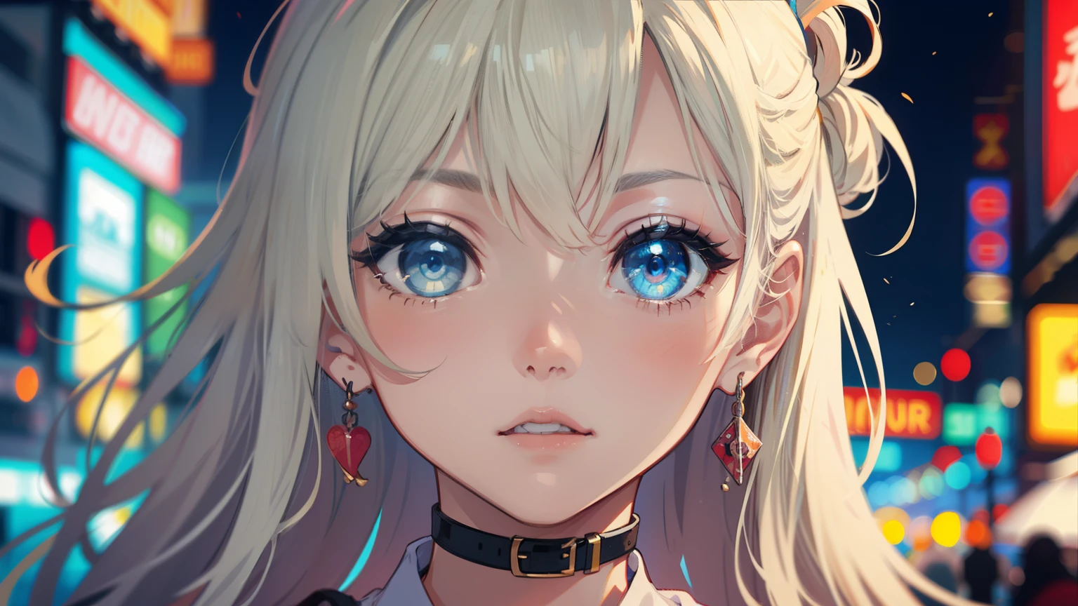 <lora:edgInfluencerDollLikeness:0.7>, blonde, edgInf_woman, edgInf_face, edgInf_body, light smile, official art, unity 8k wallpaper, ultra detailed, beautiful and aesthetic, masterpiece, best quality, (zentangle, mandala, tangle, entangle), (fractal art:1.3), 1girl, extremely detailed, dynamic angle, cowboyshot, the most beautiful form of chaos, elegant, a brutalist designed, vivid colours, romanticism, by james jean, roby dwi antono, ross tran, francis bacon, michal mraz, adrian ghenie, petra cortright, gerhard richter, takato yamamoto, ashley wood, atmospheric, ecstasy of musical notes, streaming musical notes visible, blue and red eyes, <lora:koreanDollLikeness:0.7>, <lora:slitpupils:1>, slit pupils, incrsslitpupil, two eye colors, Heterochromia, Heterochromia eyes
