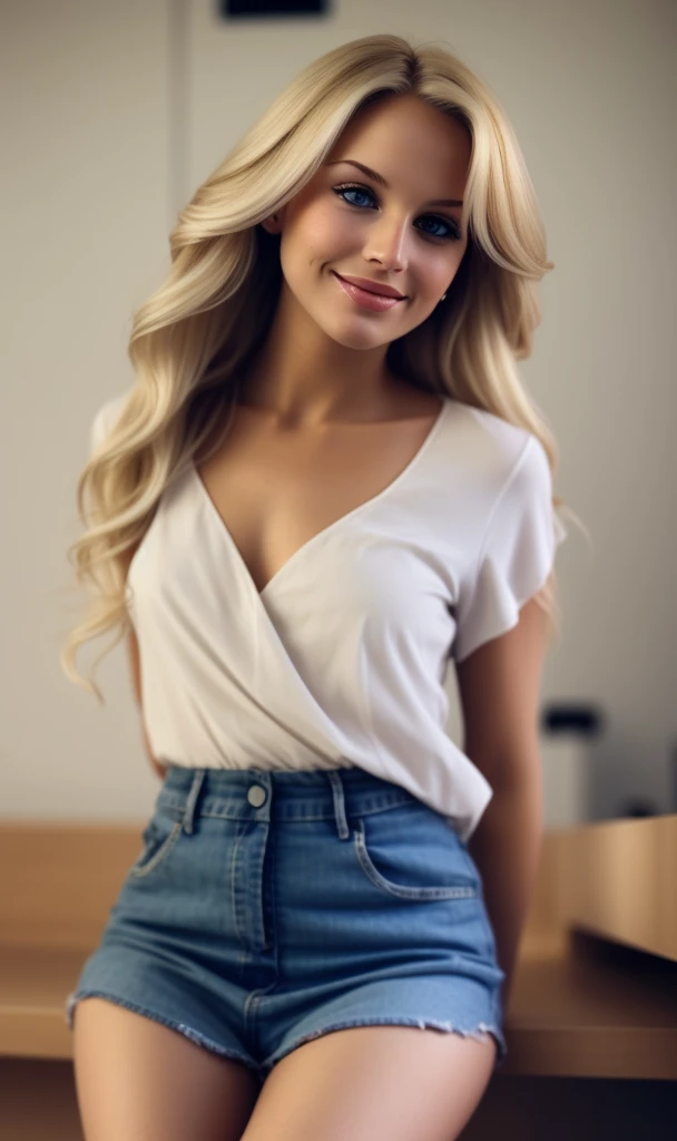 Pretty Blonde Woman