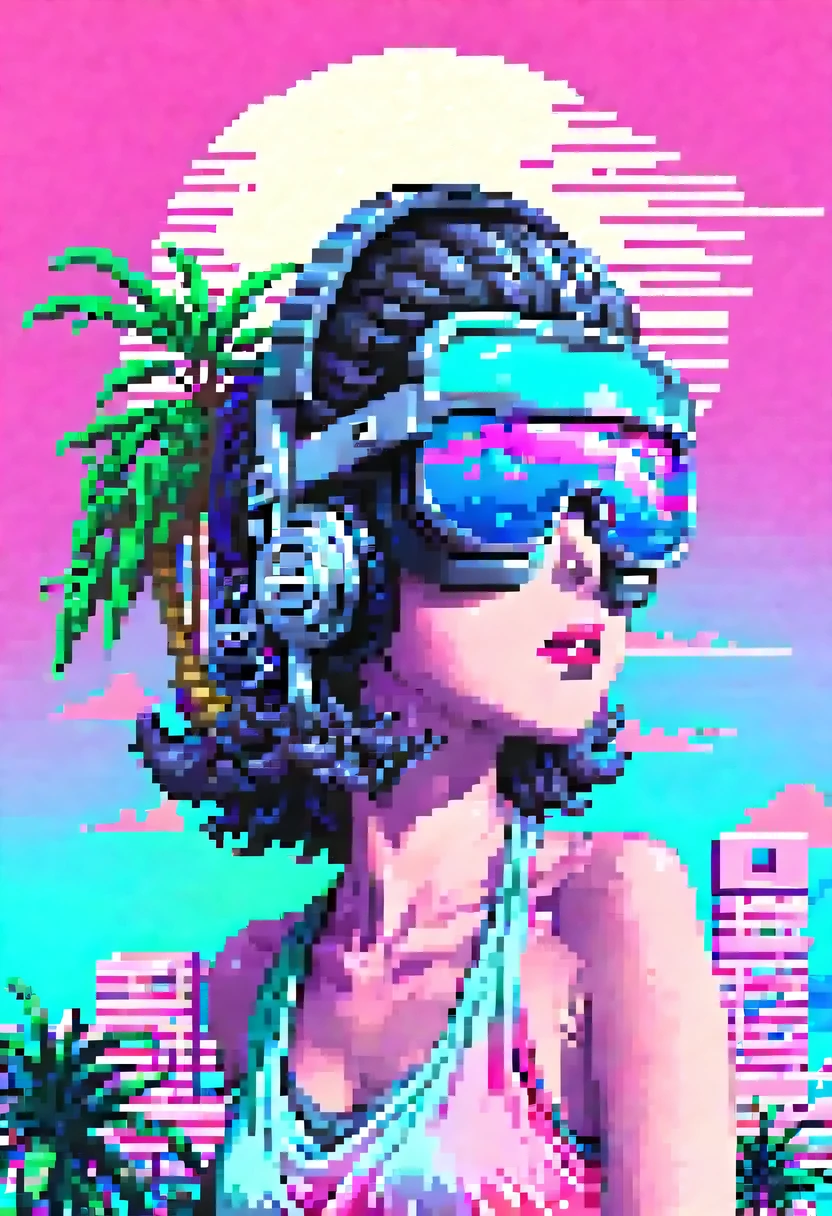 (vaporwave怪诞美学:1.8),High saturation color,David bust sculpture head and body separated, double contact, 商品ocean报,High saturation color,futuristic city, English title，fantasy, matrix, desert, ocean,Close-up of High quality gramophone,coconut tree,24th century,Strong psychedelic colors and retro-future decadence,distressed and stylized, illusory、Collage、No order，dystopian、Lo-Fi、sample fusion jazigital、chiptune、Fault art、futuristic、High quality、dematerialized art、retro tech、Surrealism,vaporwave nostalgia, very vaporwave, maximalist vaporwave, vaporwave, vaporwave!, vaporwave aesthetics, cyberpunk vaporwave, 90s aesthetic, vaporwave art, 90s aesthetic, 90's aesthetic, hip hop vaporwave, vaporwave aesthetic, vaporwave cartoon,