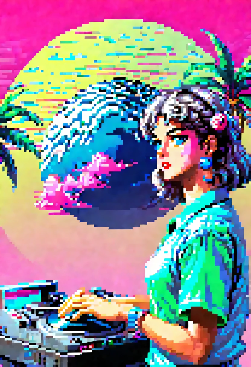 (vaporwave怪诞美学:1.8),High saturation color,David bust sculpture head and body separated, double contact, 商品ocean报,High saturation color,futuristic city, English title,fantasy, matrix, desert, ocean,Close-up of High quality gramophone,coconut tree,24th century,Strong psychedelic colors and retro-future decadence,distressed and stylized, illusory、Collage、No order,dystopian、Lo-Fi、sample fusion jazigital、chiptune、Fault art、futuristic、High quality、dematerialized art、retro tech、Surrealism,vaporwave nostalgia, very vaporwave, maximalist vaporwave, vaporwave, vaporwave!, vaporwave aesthetics, cyberpunk vaporwave, 90s aesthetic, vaporwave art, 90s aesthetic, 90's aesthetic, hip hop vaporwave, vaporwave aesthetic, vaporwave cartoon,