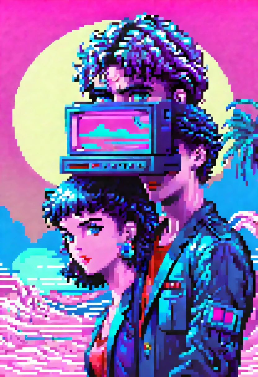 (vaporwave怪诞美学:1.8),High saturation color,David bust sculpture head and body separated, double contact, 商品ocean报,High saturation color,futuristic city, English title，fantasy, matrix, desert, ocean,Close-up of High quality gramophone,coconut tree,24th century,Strong psychedelic colors and retro-future decadence,distressed and stylized, illusory、Collage、No order，dystopian、Lo-Fi、sample fusion jazigital、chiptune、Fault art、futuristic、High quality、dematerialized art、retro tech、Surrealism,vaporwave nostalgia, very vaporwave, maximalist vaporwave, vaporwave, vaporwave!, vaporwave aesthetics, cyberpunk vaporwave, 90s aesthetic, vaporwave art, 90s aesthetic, 90's aesthetic, hip hop vaporwave, vaporwave aesthetic, vaporwave cartoon,