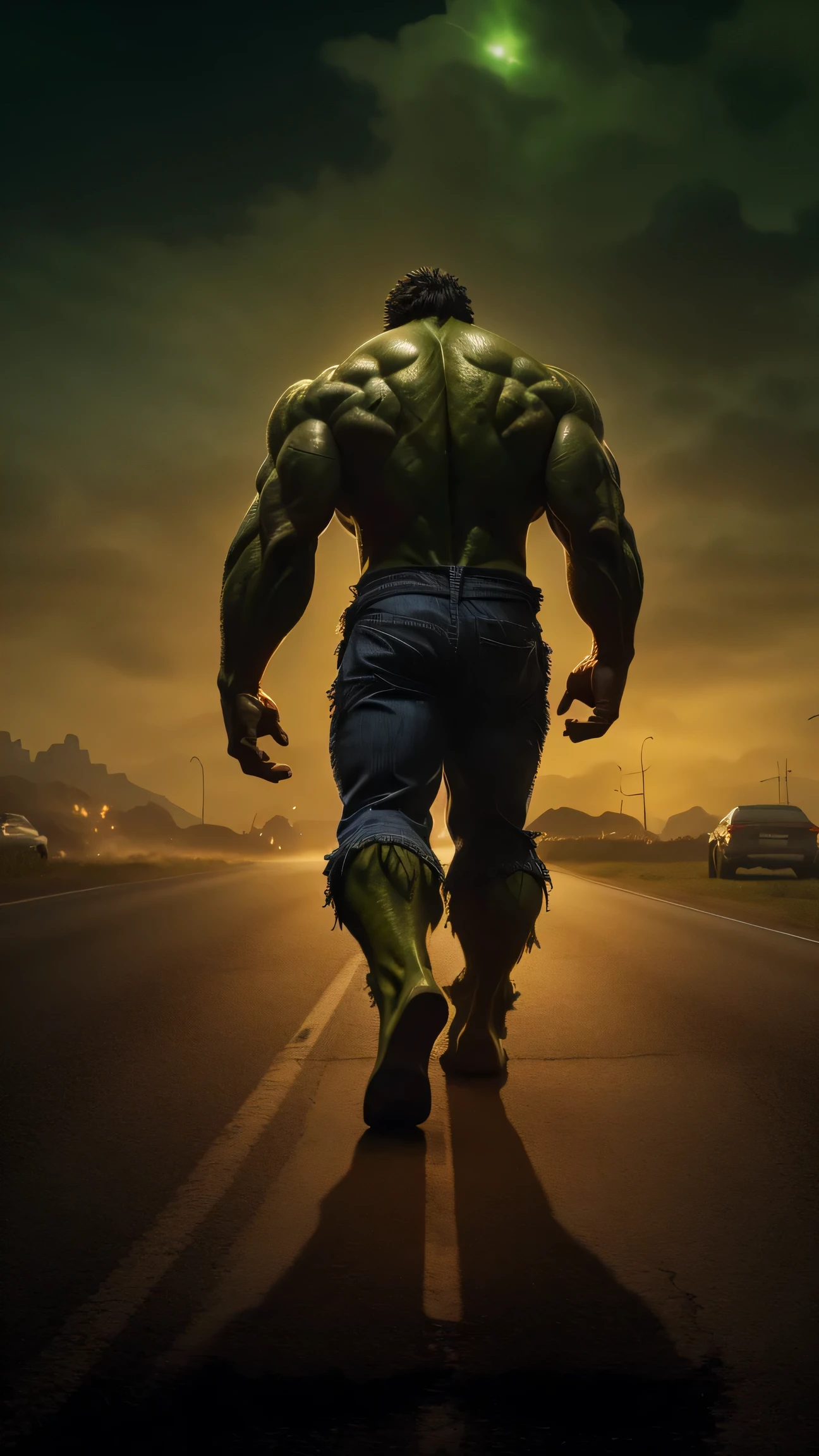 hulk walking down the road in the middle of the night, hulking, the hulk, incredible hulk, hq 4k phone wallpaper, hulk like physique, hulk, hulkish, the incredible hulk, hulk body type, dwayne johnson as hulk, portrait of the hulk, movie still 8 k, hd phone wallpaper, son goku as the incredible hulk, phone wallpaper hd