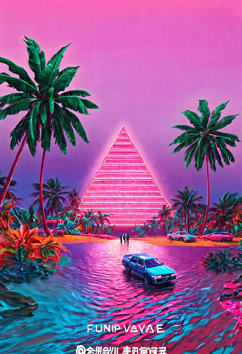 vaporwave头部和身体分开, David sculpture interior, double contact, 商品ocean报,cyberpunk city in background, Ink punk, Colorful neon lights,futuristic city, English title,fantasy, matrix, desert, ocean, pyramid,Screen close-up,coconut tree, 24th century,Strong psychedelic colors and retro-future decadence,distressed and stylized, illusory、Collage、No order,dystopian、Lo-Fi、sample fusion jazigital、chiptune、Fault art、futuristic、High quality、dematerialized art、retro tech、Surrealism,vaporwave nostalgia, very vaporwave, maximalist vaporwave, vaporwave, vaporwave!, vaporwave aesthetics, cyberpunk vaporwave, 90s aesthetic, vaporwave art, 90s aesthetic, 90's aesthetic, hip hop vaporwave, vaporwave aesthetic, vaporwave cartoon,