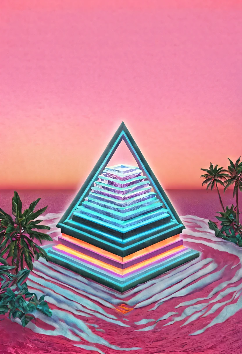 vaporwave头部和身体分开, David sculpture interior, double contact, 商品ocean报,cyberpunk city in background, Ink punk, Colorful neon lights，futuristic city, English title，fantasy, matrix, desert, ocean, pyramid,Screen close-up,coconut tree, 24th century,Strong psychedelic colors and retro-future decadence,distressed and stylized, illusory、Collage、No order，dystopian、Lo-Fi、sample fusion jazigital、chiptune、Fault art、futuristic、High quality、dematerialized art、retro tech、Surrealism,vaporwave nostalgia, very vaporwave, maximalist vaporwave, vaporwave, vaporwave!, vaporwave aesthetics, cyberpunk vaporwave, 90s aesthetic, vaporwave art, 90s aesthetic, 90's aesthetic, hip hop vaporwave, vaporwave aesthetic, vaporwave cartoon,