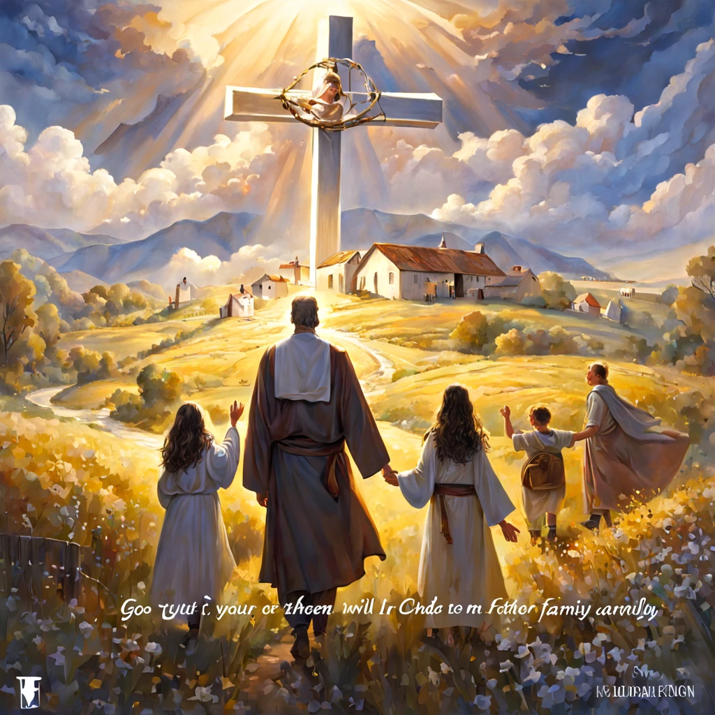 God calling abram from heaven 2300 years before Christ saying: Go out from your country and from your family and from your father's house, into the land to which I will be your guide
