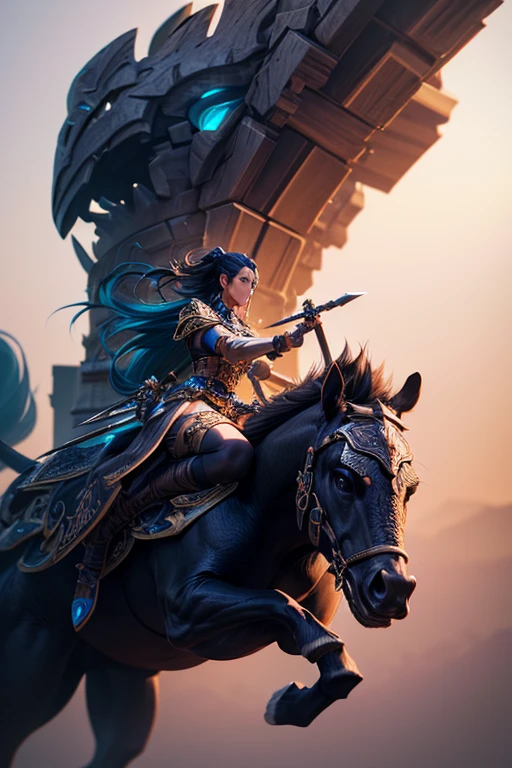 two women Riding an giant elephant, a mature female, many soldiers outside, male muscle, full body, stand, cinematic screen, ethereal, detailed, alluring succubus, ethereal beauty, perched on a cloud, (fantasy illustration:1.3), enchanting gaze, captivating pose, otherworldly charm, mystical sky, soft colors, (detailed cloudscape:1.3), (high-resolution:1.2), ((masterpiece)), (best quality), HDR, ((masterpiece)), (best quality), HDR, FEMME, Mirela Anton art Style, artistic, Soft color palette, windblown flowers, Sparkle, magical photography, Soft smooth lighting, Light background,[light smile], expressionless, On a vain this grand ancient battlefield, the ancient army engaged in intense combat with war chariots rushing forward and ancient warriors wielding swords and engaging in fierce battles. Blood splattered, weapons and armor were broken, and battle flags fluttered in the wind, symbolizing victory and glory. The war chariots charged forward, causing the ground to shake and metal sounds to ring out like thunder, stirring the enthusiasm of the warriors. The entire battlefield was filled with swords, blood, and flesh flying around. The warriors fought with all their might, exchanging their lives and blood for the victory of this war. The dust and smoke on the ground spread, and with each sword and explosion, the entire battlefield became even more majestic. However, the cost of the war was tragic, with countless soldiers falling on the battlefield, and their sacrifice was etched into the glorious history of the nation. hdr, (photorealism, masterpiece quality, best quality),