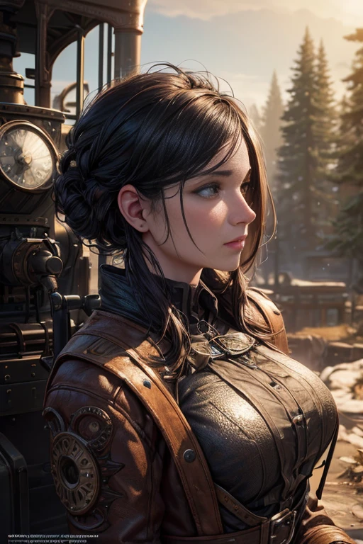 (best quality, 4K, 8K, highres, masterpiece:1.2), ultra-detailed, (realistic, photorealistic, photo-realistic:1.37), a very ancient steam engine covered in rust, a rusty steam engine indicating time has passed, (texture designer rendered), (3D rendered steampunk), redesigned, rendered in Arnold engine, rendered using octane engine, rendered in Maya engine, physically-based rendering, mechanical modified engine, a hybrid engine incorporating both steam and combustion, winner of Bentley Countach rendering challenge, cyclic rendering engine, Frostbite 3 engine rendering, (8K HDR rendered with octane engine), steampunk aesthetics, gears and cogs working in harmony, intricate metallic details, subtle reflections and shadows, vintage color palette, warm and muted tones, soft and diffused lighting effects.