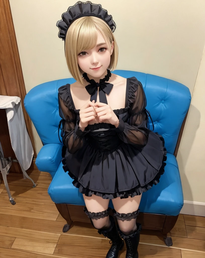 (sweaty skin)、 (highest quality, 8K, 32K, masterpiece, UHD:1.2)、wet clothes、((((see-through))))、blush、((((sweat)))),((from below)),((((shiny gothic ta dress))))、Thighs、((embarrassed face)),((Fishnet tights)),((((children's room))))、bed、fancy、stuffed toy、latex、leather、topless,dance pose,covered erectile nipples,(((orgasm)))、((penis))、erection、testis、(((((flat chest)))))、((vulgarity))、drooling、(long nipples)、saliva,(drivel)、(ahegao),(((bob cut))),((long nipples))、((whole body)),(((afterglow)))、from side,(((((ejaculate))))),(((touch nipples))),((ahegao))