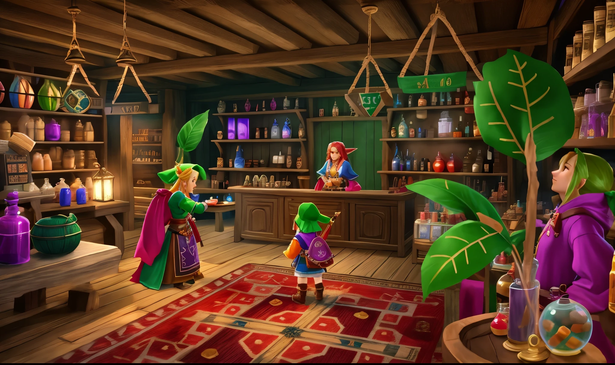 Potion Shop Zelda Ocarina Of Time, 4k
