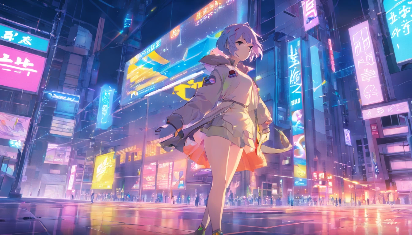 personification，Transparent Sexy Mechanic Emilia Clarke Cyberpunk, brilho sonhador, luminous neon lights, ( global ilumination, Traching de raias, HDR, unreal render,Reasonable design, alto detalhe, master part, best quality, hiper HD, Cinematic lighting), Mecha Musume