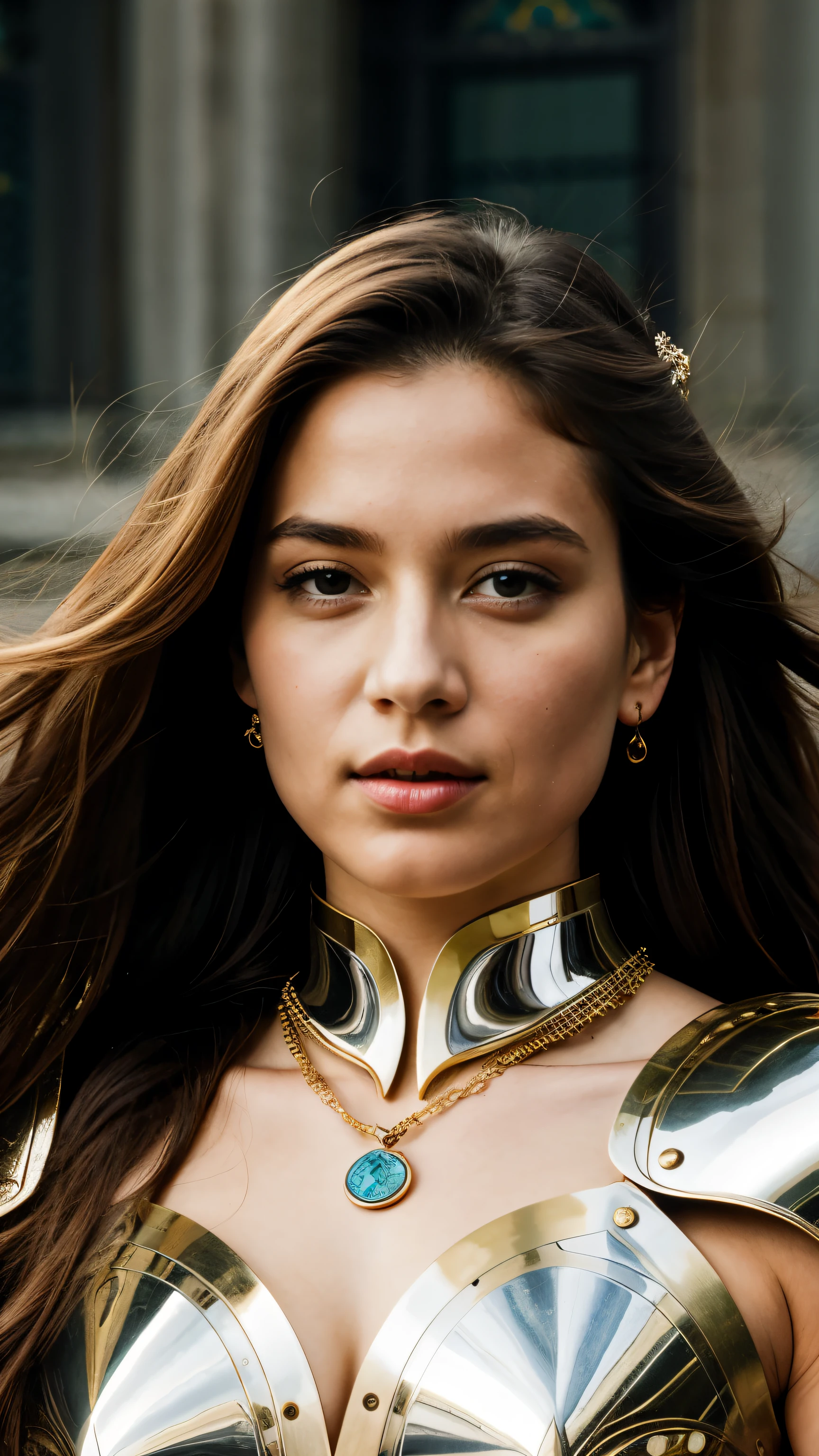 Original Character, Consider incorporating meaningful accessories that tell a story about the warrior queen's journey—perhaps a necklace with a significant pendant or bracelets that represent victories in battle. These details can add a layer of depth to her character.
Experiment with different materials for her armor and clothing, giving attention to the interplay of light and shadow. For instance, polished metal might catch highlights differently than leather or fabric, contributing to the overall richness of the illustration.
Think about the queen's surroundings; include subtle details that speak to her leadership, such as a royal banner or a throne. These elements can further establish her authority and reinforce the narrative.
If you envision the warrior queen in a specific environment, consider the weather conditions. Rain or wind could add a dynamic element to the illustration, creating movement in her hair and garments. Similarly, play with reflections to capture the atmosphere and intensity of the moment.
Lastly, consider the perspective and framing of the illustration. Experiment with different angles that showcase her strength and charisma, whether it's a commanding full-body pose or a close-up that highlights the determination in her eyes.