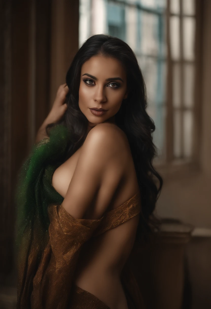 good physical shape, bronceada, dark skin, Traje gatubela, tetas grandes, Curvas, Perfect anatomy, ojos verdes, Cabello OSCURO, Mirando al espectador, Fondo de ciudad gotica, Fondo con chicas desnudas sin ropa, Fondo con chicas rubias muchas, Calidad ultra alta, NSFW, todas sin bragas, todas expuestas en la ciudad desnudas, gatubela sensual rubia, mirando al espectador gatubela joven, tetas firmes, lo mas realistas, ultra calidad