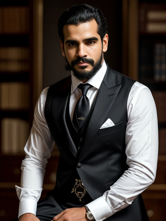 macho maduro, primer plano, poco barbudo, traje victoriano, caballero clasico, hombre de clase alta, Traje negro,Grimly,4k, high resolution, obra maestra, Mejor calidad, Sharp focus, (cinematic lighting), clavicle, [:(cara detallada:1.2):0.2]  [medio retrato] [ classic outfit], hombre solitario de mediana edad, 1 hombre, hombre de mediana edad en forma, hombre fuerte de mediana edad, hombre guapo de mediana edad, hombre masculino de mediana edad with classy suit, encantador, hombre masculino de mediana edad.