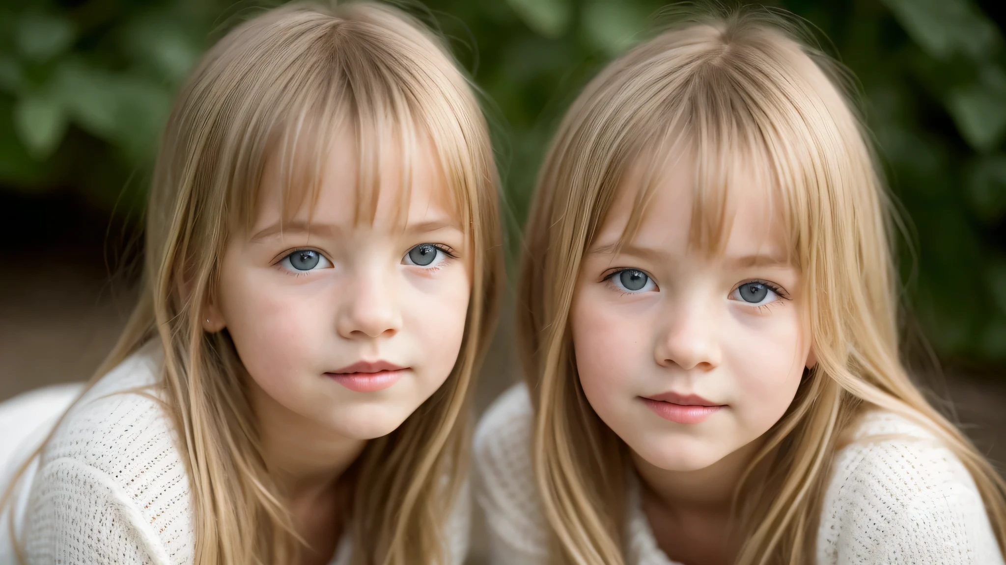 portrait photo KIDS GIRL BLONDE in his 60s, reminiscent of iconic black and white landscapes. , this portrait in hyperrealistic detail, .((best quality)), ((masterpiece)), (detailed), 8k uhd, Nikon 70d, ISO200, F/2.8, 1/25sec, 70mm.m.