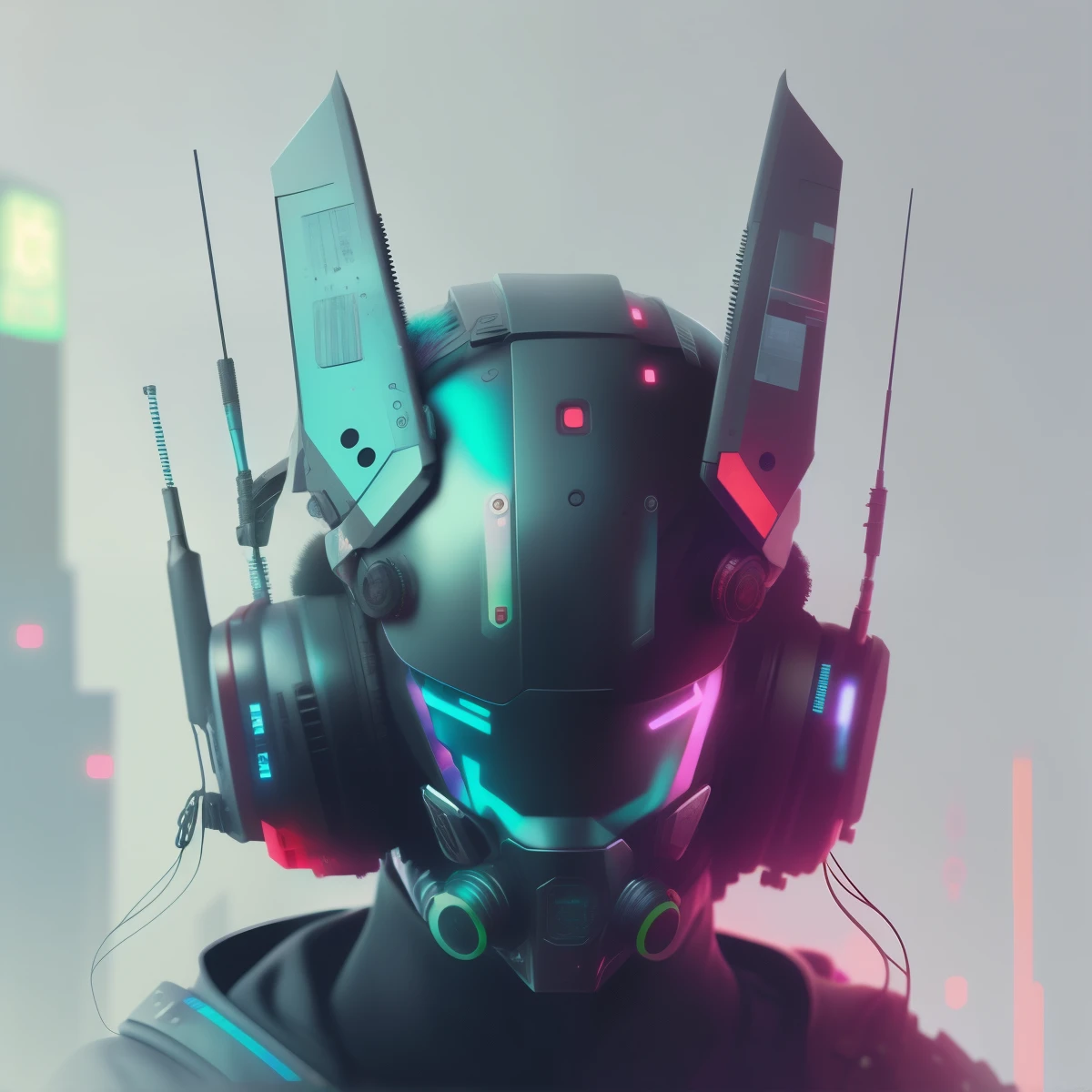 un gros plan d'a person wearing a helmet with a gun, Soldat cyberpunk, Beeple style hybrid blend, a un style cyberpunk, Hyper-realistic cyberpunk style, style cyberpunk discret, Casque cyberpunk, chevalier cyberpunk, style artistique cyberpunk, Cyberpunk futuriste, advanced digital cyberpunk art, casque cyberpunk, CGSotite cyberpunk, cyberpunk futuriste neo, visage cyberpunk, cyberpunk futuriste