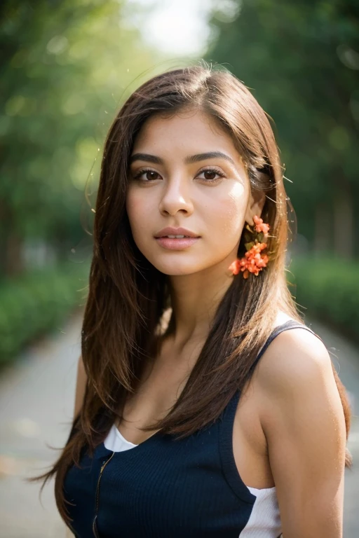 Latina with a very fine face