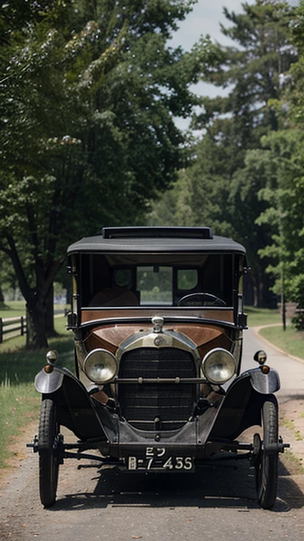 Create a visual representation of Carl Benz's early automobile prototypes, highlighting his journey in the quest to build the horseless carriage.