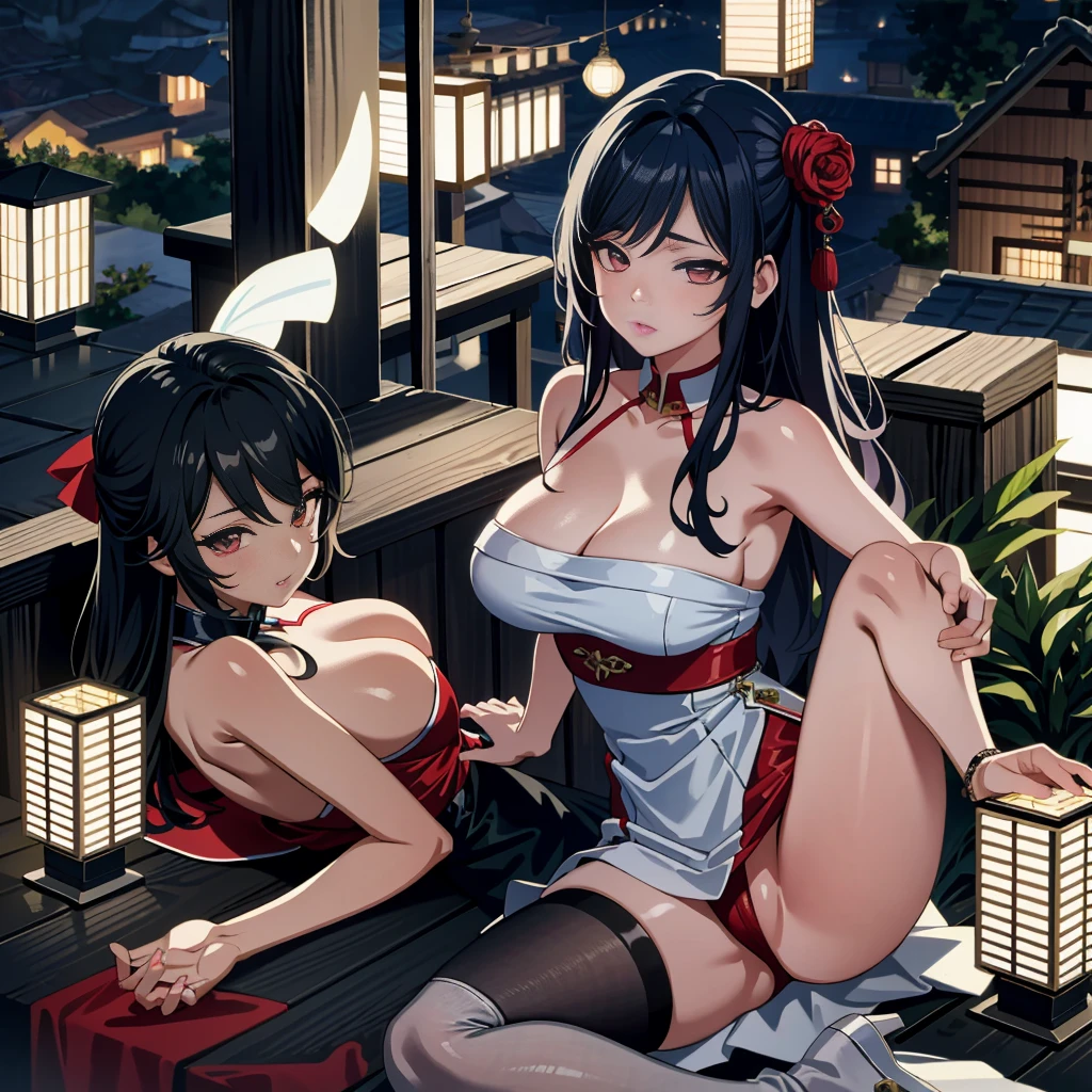 In this photorealistic masterpiece of (best quality, 1.37), five girls are depicted in a realistic Japanese scene, each with spread legs and legs up, revealing their exotic charms. The girls' beauty is emphasized through their detailed eyes, captivatingly stunning lips, and long, luscious eyelashes.
This NSFW content boasts an extreme level of detail, showcasing the girls engaging in sensual anal fist activities. Their expressions of love and pleasure are illustrated through authentic ahegao expressions, adding to the allure of the scene.
The artwork itself is based on the medium of graphic illustrations, boasting vivid colors and a stunning bokeh effect