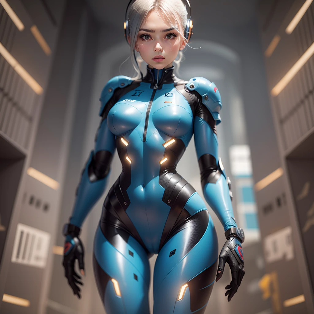 Two silver a woman, futuristic robot body, female cyborg. high resolution, robotic body, gynoid cyborg body, half robot and half woman, robot body, cybernetic body parts, cybernetic body, cyborg fashion model, diverse cybersuits, ultra detailed female android, retrofuturistic female android