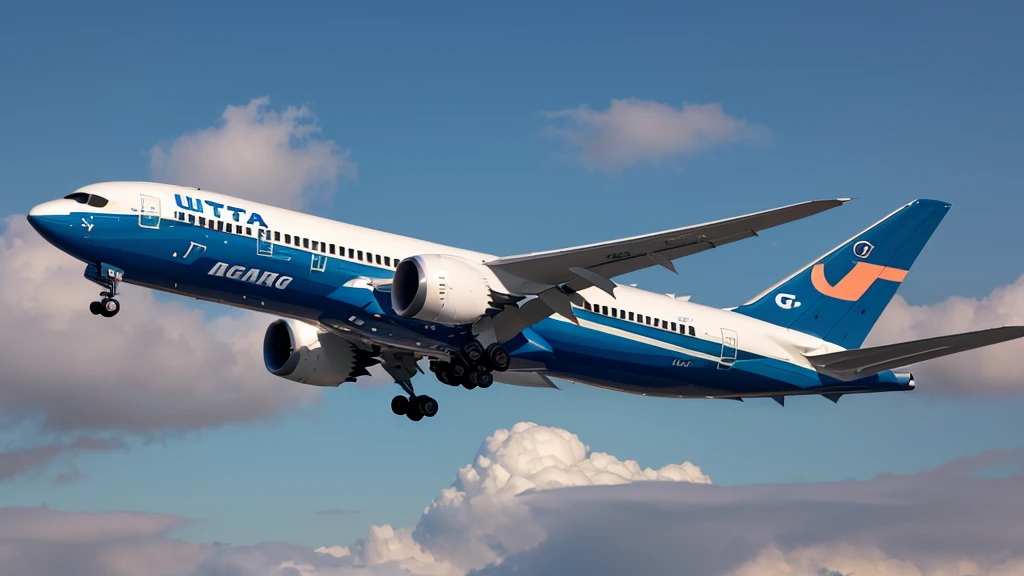 BOEING787、(((ultra best quality, masterpiece))), (((ighly detailed)))