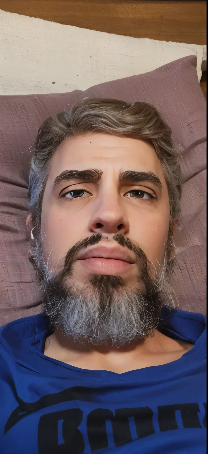 Don't change my face just put on a beard and put muscles in my body