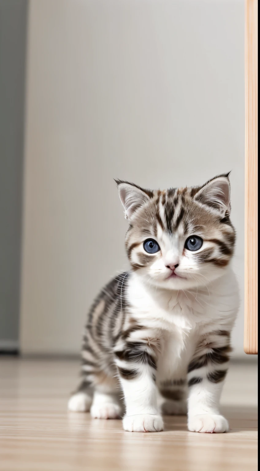 RAW photo, absurd, high quality, realistic, scottish fold, kitten, no background,, 8K UHD, Digital single-lens reflex camera, film grain, Fujifilm XT3, 20mp, be familiar with, sharp focus,