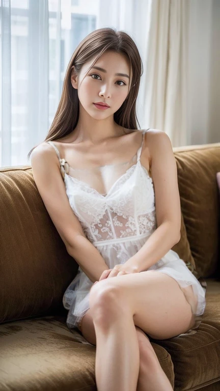 white tulle one piece、