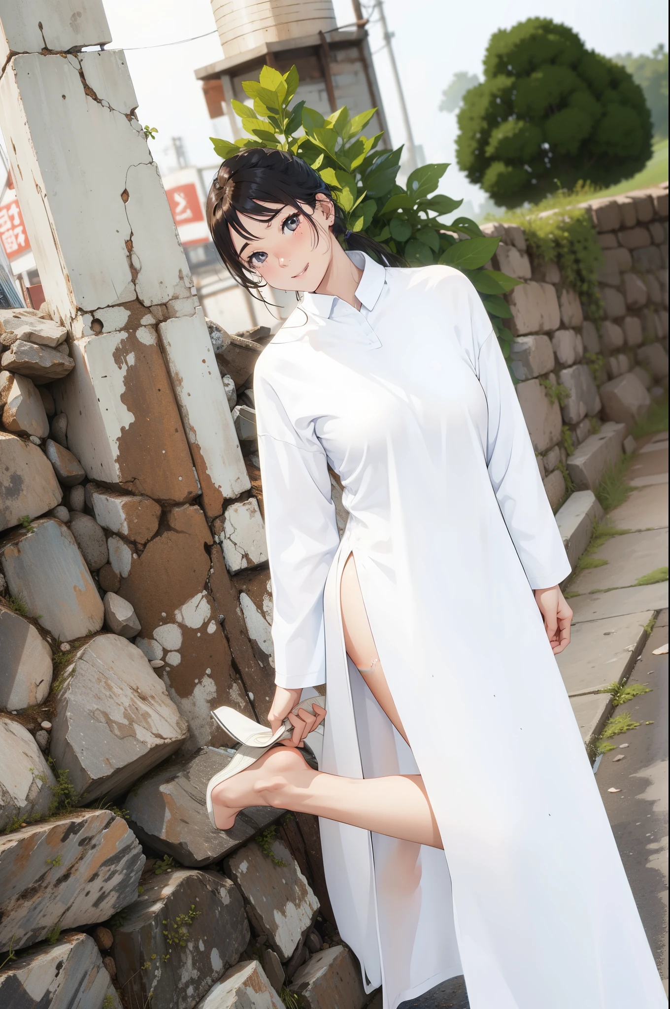 (extremely detailed CG unity 8k wallpaper), (masterpiece), (best quality), (ultra-detailed), (best illustration), (best shadow), (absurdres),
BREAK
girl, sweat, steam, medium breast, nsfw, shy, looking at viewer, light smile,