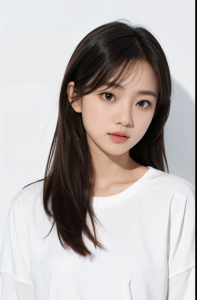 girl,front Photo,White background
