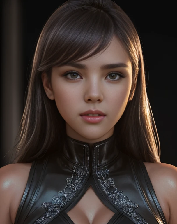 jessica_alba, portrait, solo, upper body, looking at viewer, detailed background, (action movie theme), spy, espionage, secret mission, heist, covert operation, gadgets, black leather clothes,, ((sharp face, detailed face, realistic face, naturtal skin, realistic skin, detailed skin, pores, detailed eyes,realistic eyes)),, (masterpiece, best quality, ultra-detailed, best shadow), high contrast, (best illumination), ((cinematic light)), colorful, hyper detail, dramatic light, intricate details, (1 girl, solo) , ultra detailed artistic photography, dreamy, backlit, shadows, ultra high definition, 8k, ultra sharp focus, ultra high quality model, soft lighting, film photography, analogue photography, hyperrealism,