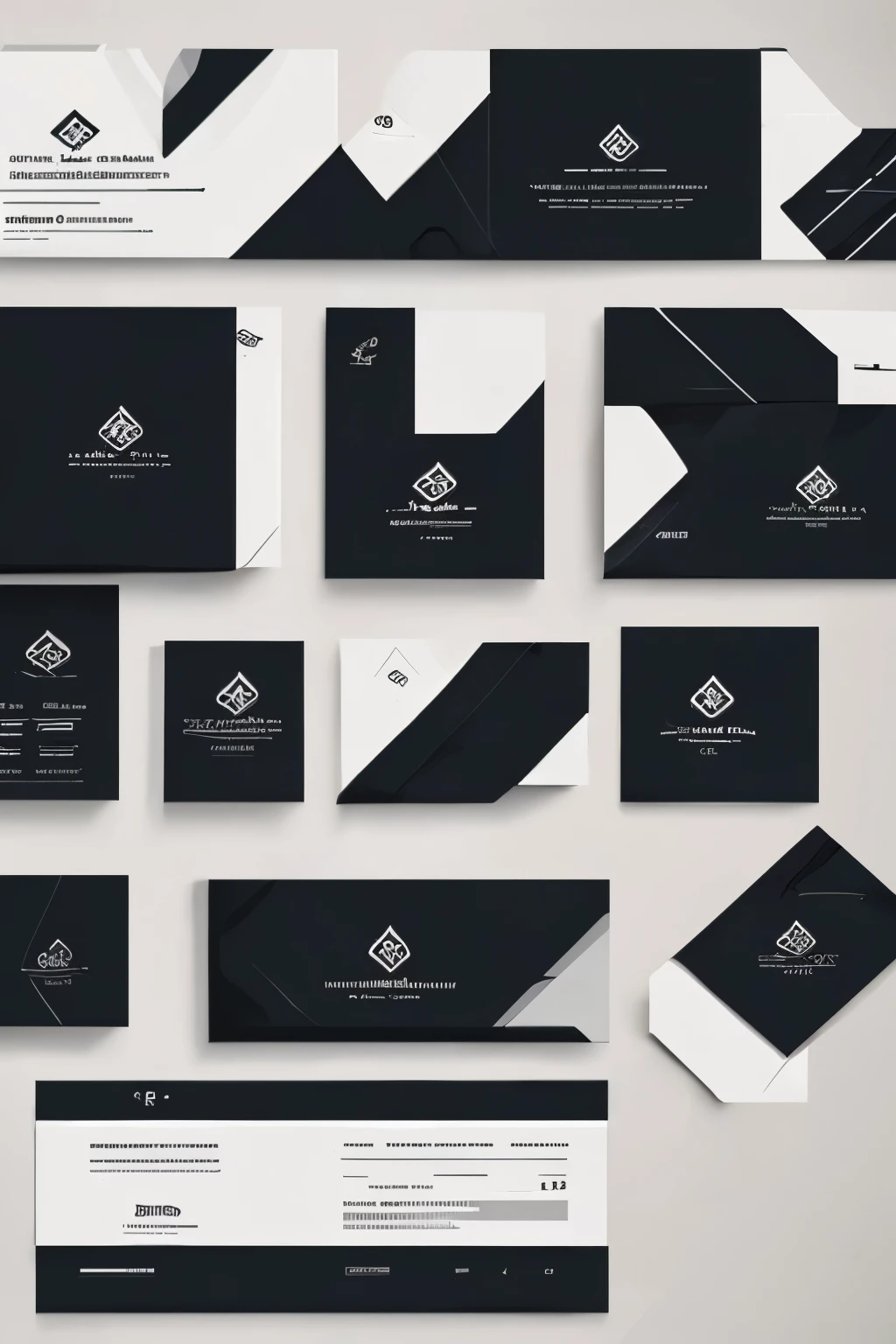 create a logo for clothing and jewelery brand, the logo is a simple black and white style minimalistic and clean but with a touch of luxurious, luxury logo