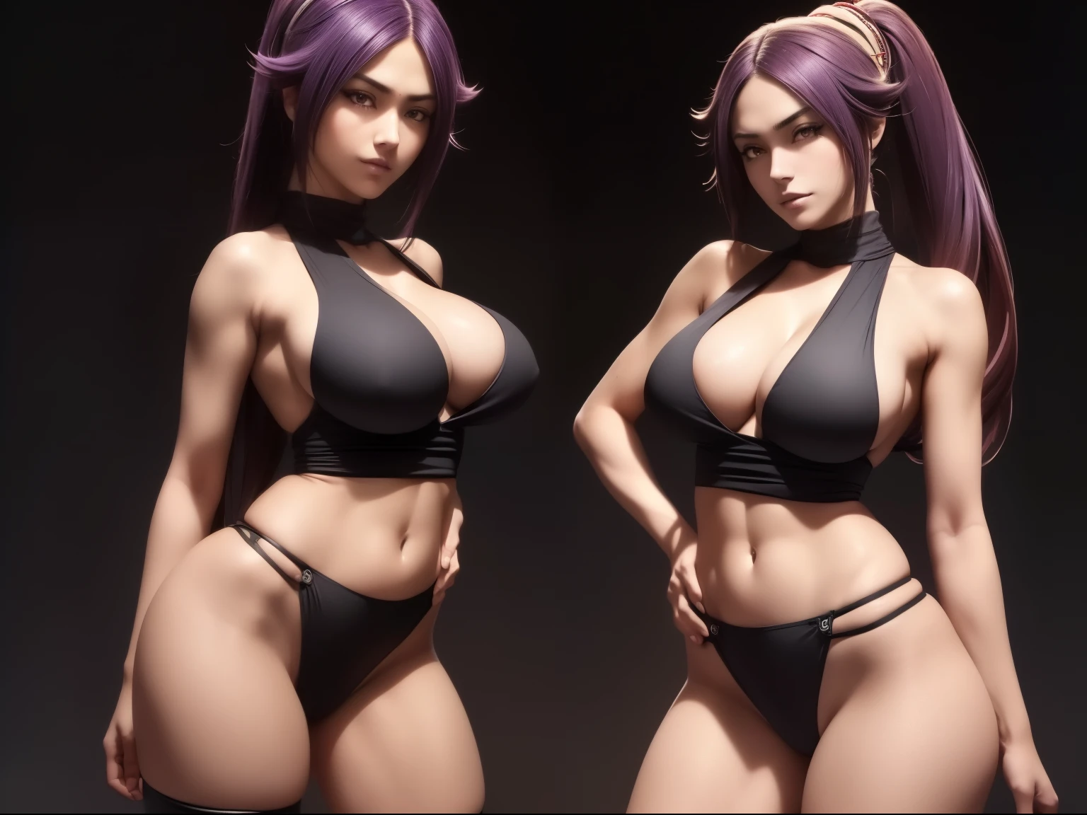 (((shihouin yoruichi ))) ((de bleach))(((one girl frame))(((su ropa ninja)))(((lleva puesto su ropa negra con blanco))) (((enormes tetas)))((lleva puesta su ropa))(((8k))),((cuerpo completo))(((Amazing tits)))caliente, hermosa,((Hornie)), 8k, hiperrealista todo como un motor irreal trazado de rayos render ((estilo humano hiperealista)),(((Empty dark background))). hiperrealista todo como un motor irreal trazado de rayos render estilo humano realista ,(((Empty dark background)))., Suavemente iluminado, Intimo exquisito detalle, sharp focus, intrincadamente detallado, rewarded photography, small-catchlight, bajo contraste, alta nitidez, facial-symmetry, profundidad de campo, cinematic background, Renderizado del motor irreal, Imagen central, dream-like, Suavemente iluminado, intimo, imagen de cuerpo completo ,cuerpo completo,((tetona)),((piernas torneadas)) perfect ass ecchi