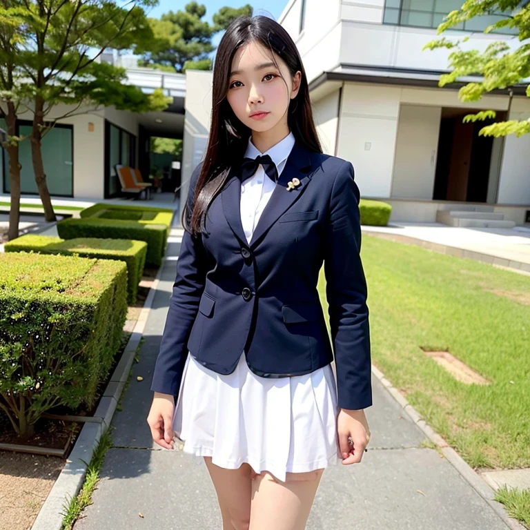 no skirt、I'm only wearing panties、white panties