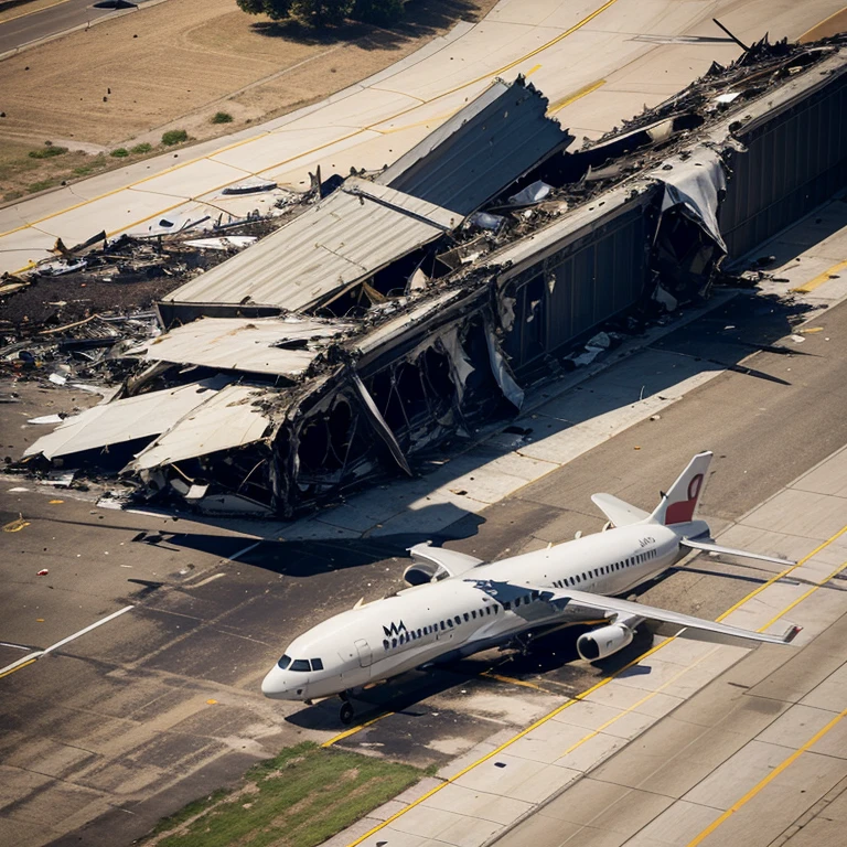 Plane crash at Modesto, California, Modesto City in California